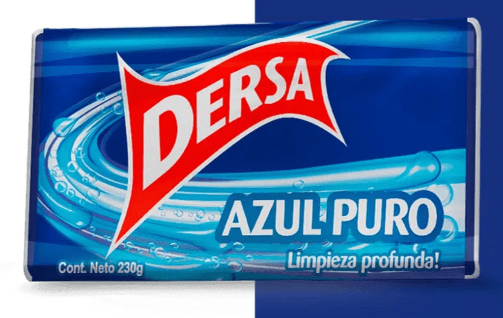 JABON DERSA AZUL PURO BICARBONATO 230 GRS