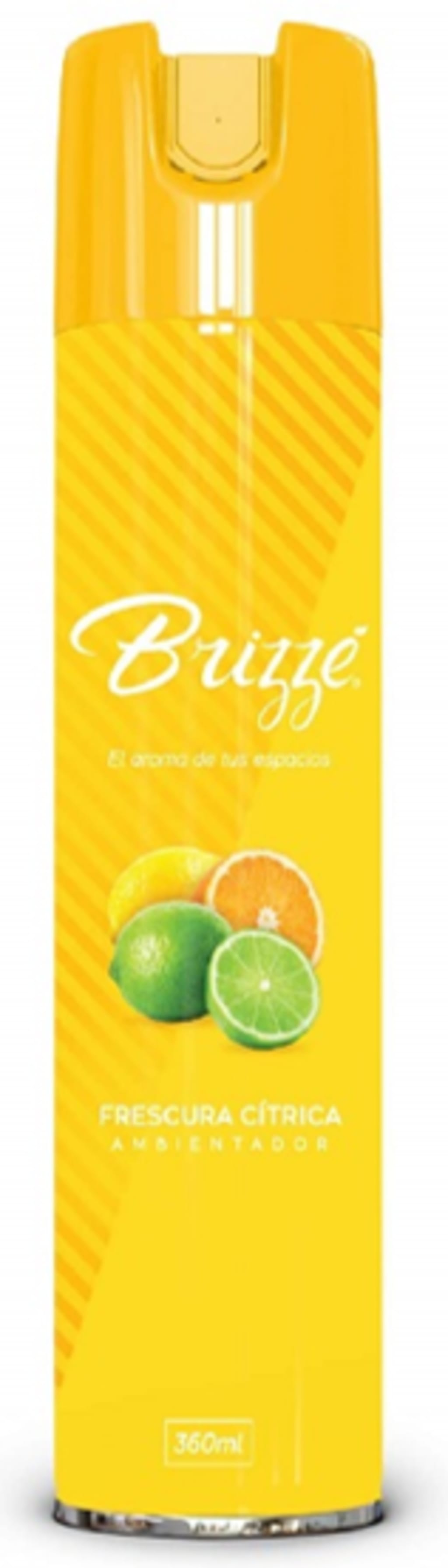 AMBIENTADOR BRIZZE AEROSOL FRESCURA CITRICA 360 ML