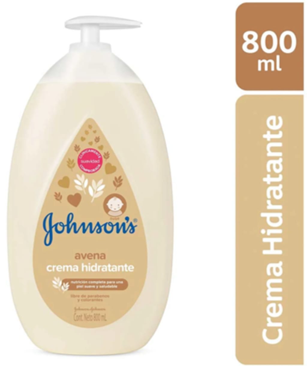 CREMA JOHNSON BABY AVENA 800 ML