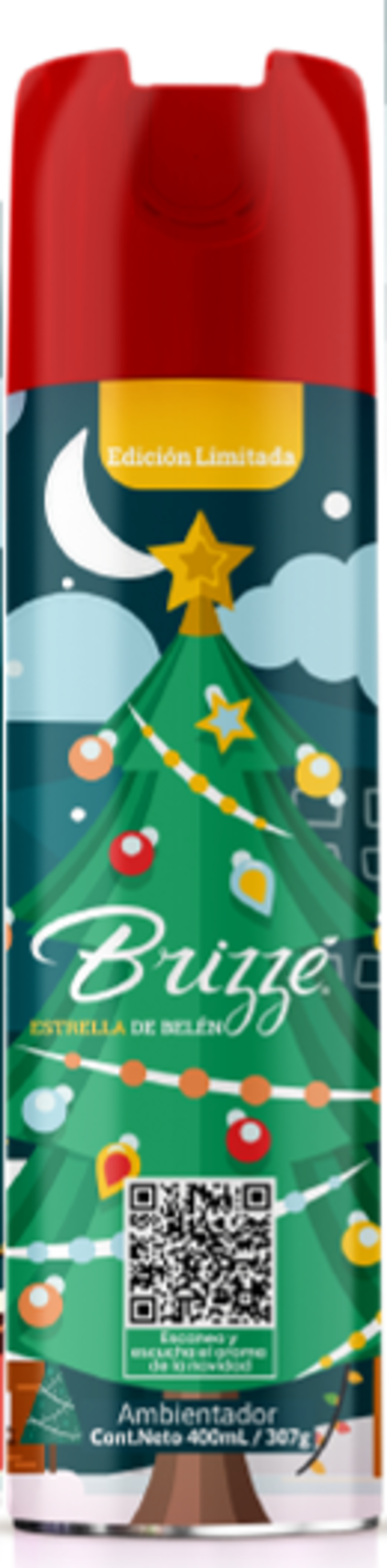 AMBIENTADOR BRIZZE AEROSOL DULCE NAVIDAD 400 ML
