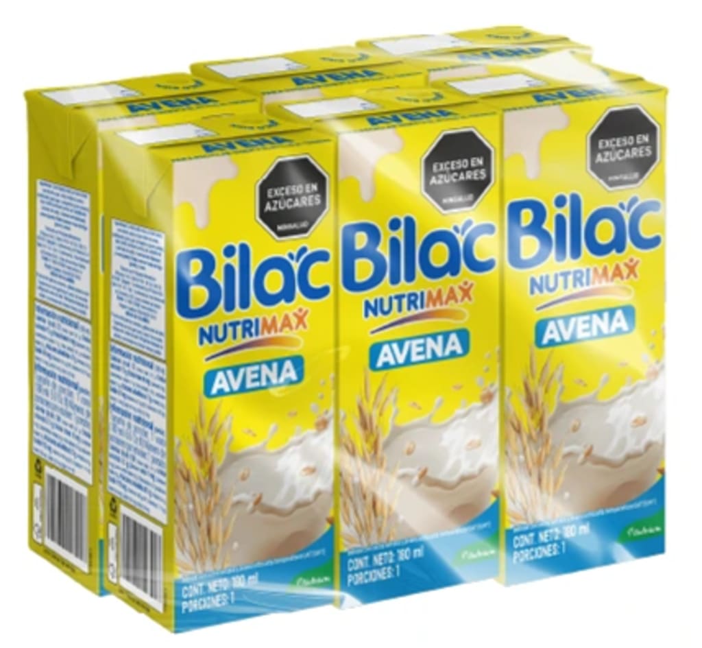 BILAC AVENA LIQUIDA TETRAPACK 180 ML x 6 UNDS