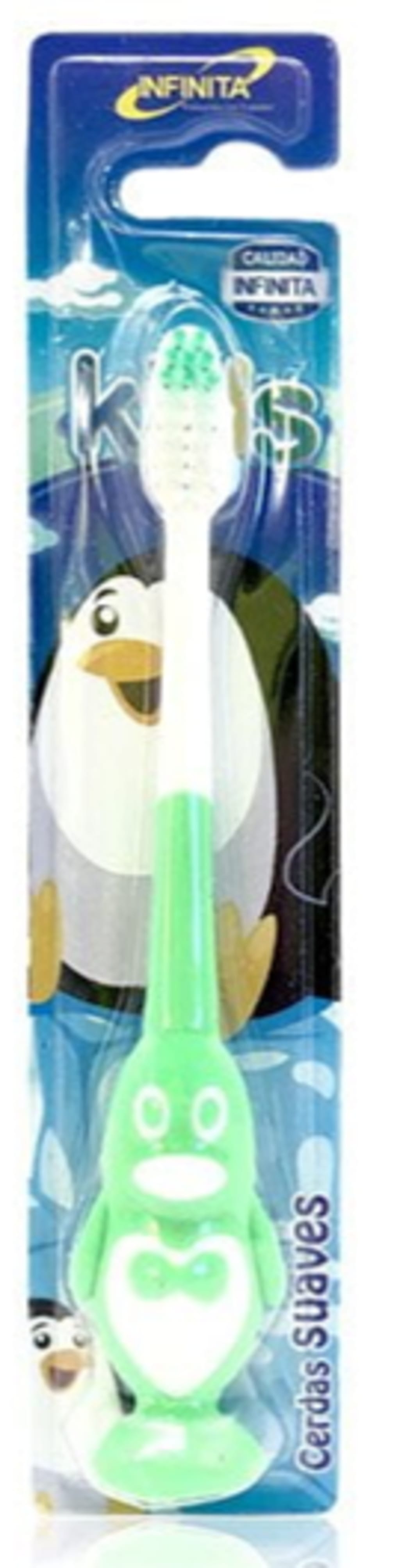 CEPILLO DENTAL INFINITA KIDS PINGUINO INF225 x 12 UNDS