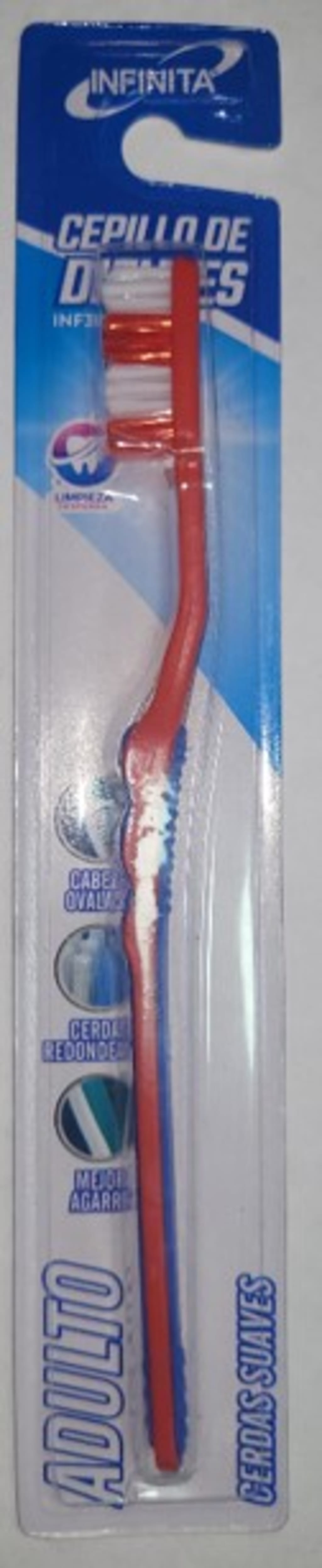 CEPILLO DENTAL INFINITA ADULTO ERGONOMICO INF306 x 12 UNDS