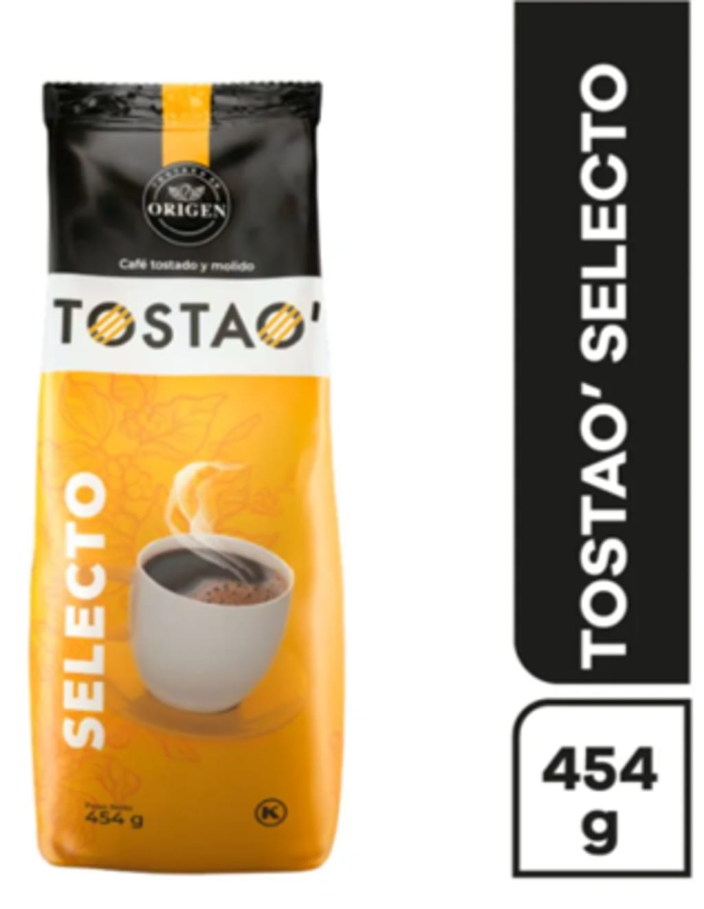 CAFE TOSTAO SELECTO TOSTADO Y MOLIDO 454 GRS