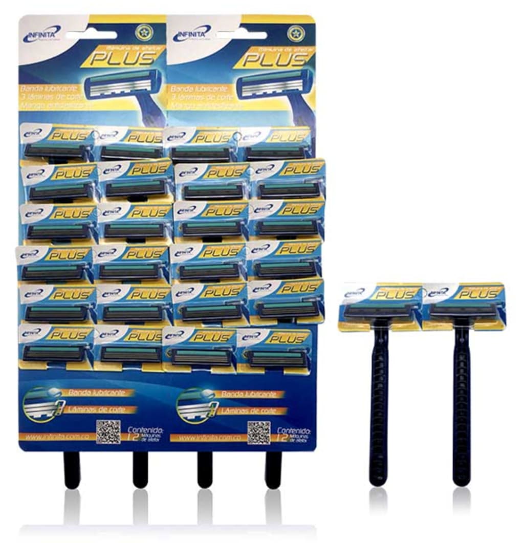 MAQUINA DE AFEITAR INFINITA PLUS MG6 (24 UNDS) DISPLAY