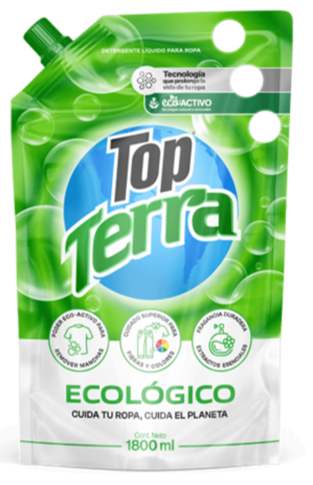 DETERGENTE LIQUIDO TOP TERRA DOYPACK 1800 ML