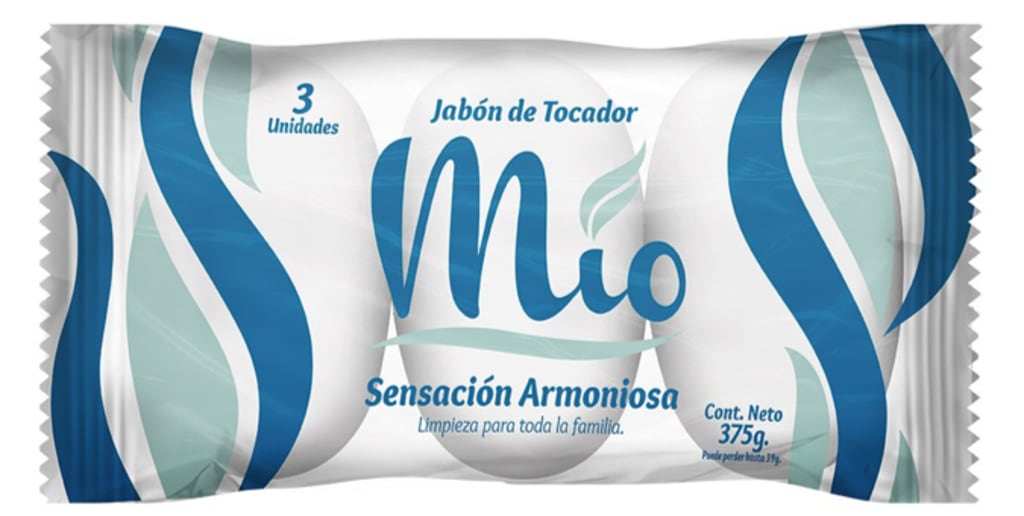 JABON MIO SENSACION ARMONIOSA 125 GRS x 3$ ESPECIAL x 16