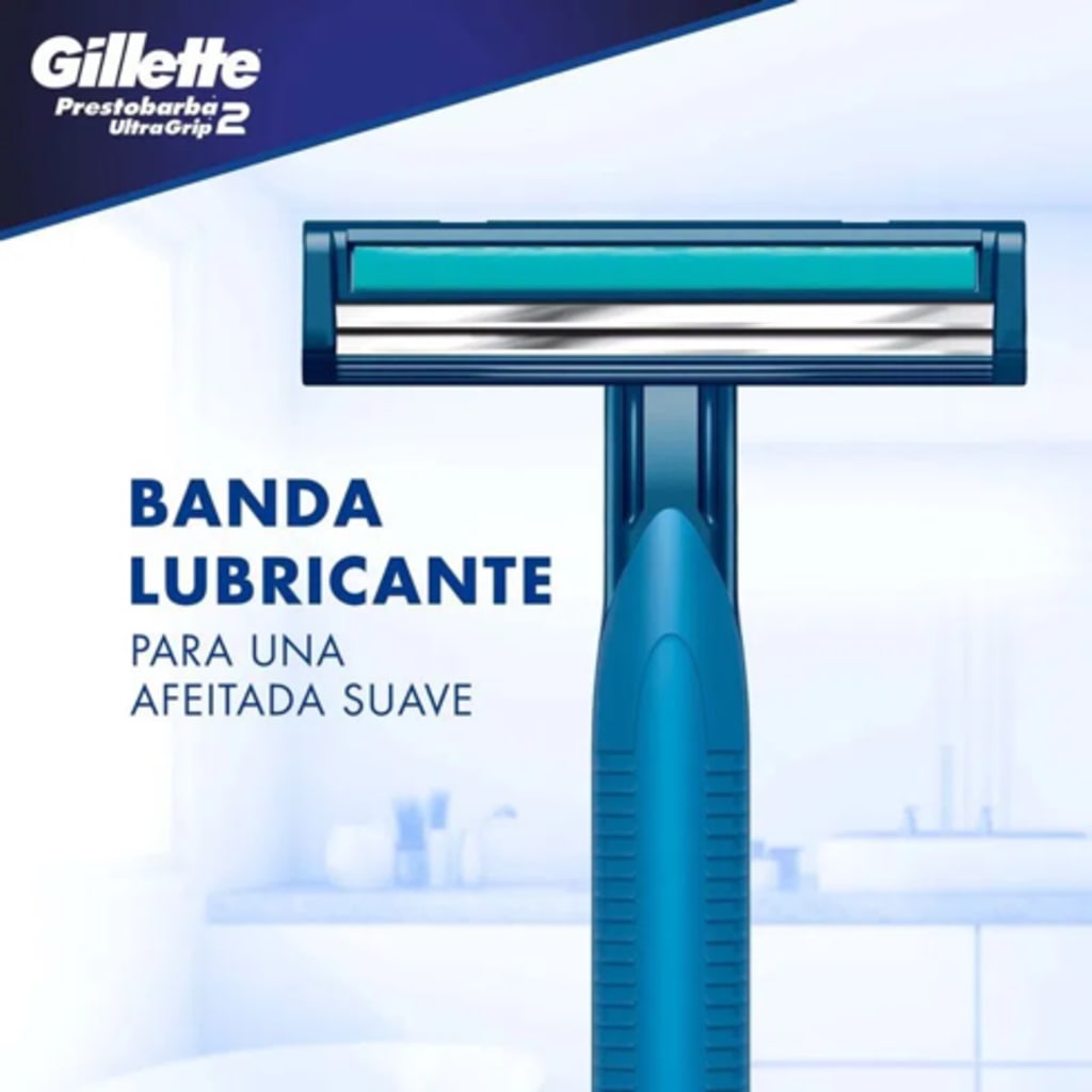MAQUINA PRESTOBARBA ULTRAGRIP 2 HJS x 16 + 4 UGRIP x 2