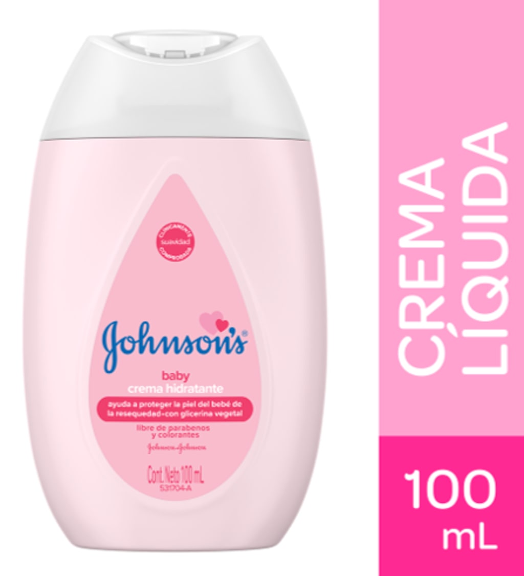 CREMA JOHNSON BABY ORIGINAL HIDRATANTE ROSA NP 100 ML x 12