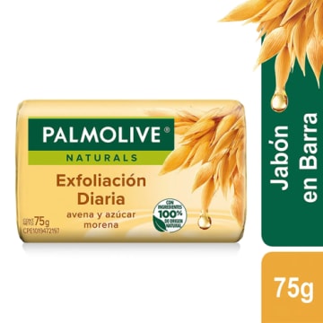 JABON PALMOLIVE AVENA AZUCAR MORENA 75 GRS x 72