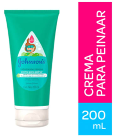 CREMA PARA PEINAR JOHNSON HIDRATACION INTENSA NP 200 ML x 12