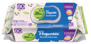 TOALLITAS HUMEDAS PEQUEÑIN ACOLCHAMAX 80 UNDS