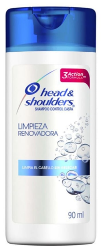 CHAMPU H&S LIMPIEZA RENOVADORA 90 ML