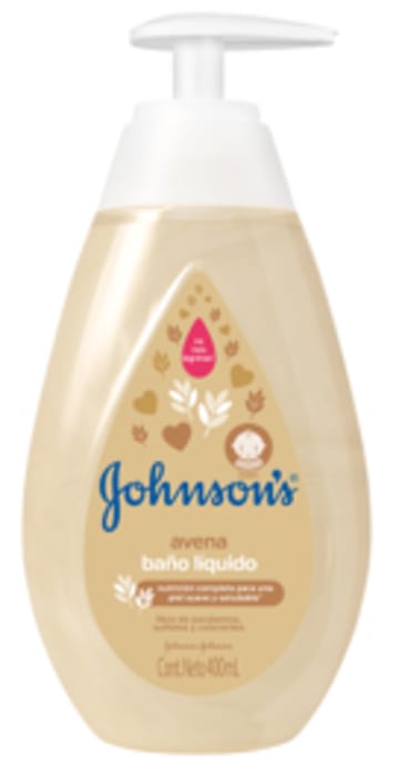 BAÑO LIQUIDO JOHNSON BABY AVENA 400 ML