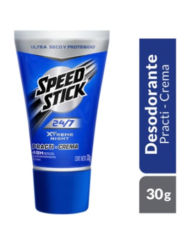 DESODORANTE SPEED STICK PRACTITUBO CREMA XTREME NIGHT x 30