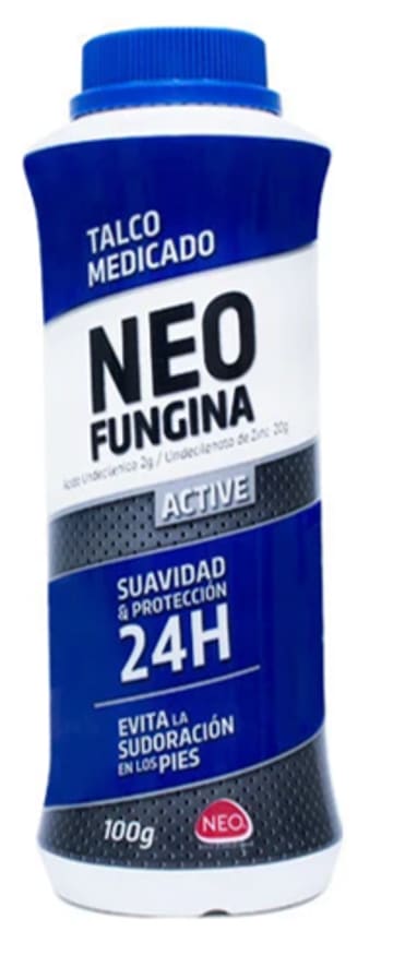 TALCO NEOFUNGINA ACTIVE FRASCO 100 GRS
