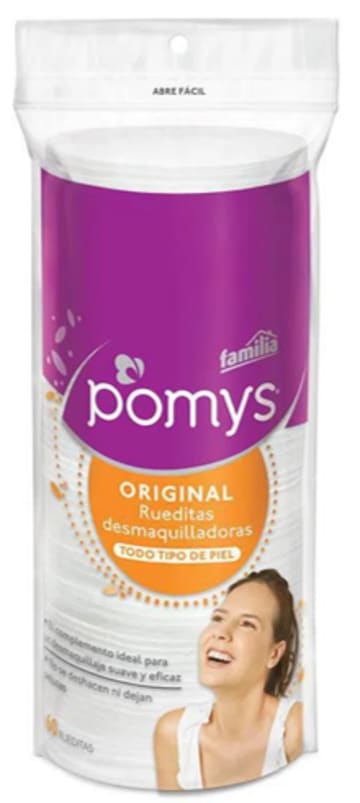 RUEDITAS FACIALES POMYS ORIGINAL 60 UND x 24