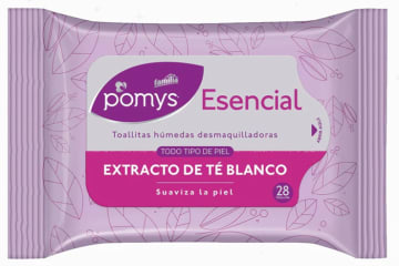 TOALLITAS FACIALES POMYS ESENCIAL BASIC 28 UNDS
