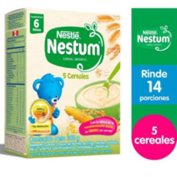 CEREAL NESTUM 5 CEREALES 350 GRS x 12