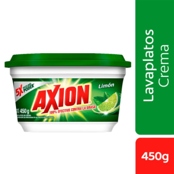 LAVAPLATOS AXION COCA LIMON 450 GRS