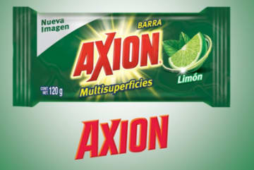 LAVAPLATOS AXION BARRA LIMON 120 GRS
