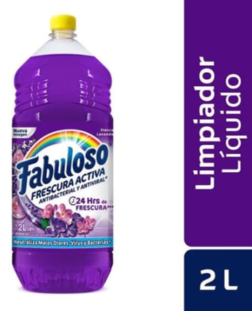 LIMPIADOR FABULOSO LAVANDA GARRAFA 2000 ML