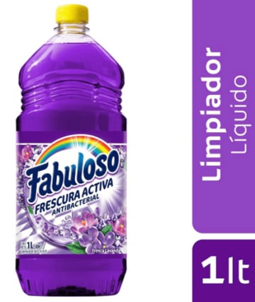 LIMPIADOR FABULOSO LAVANDA FRASCO 1000 CC