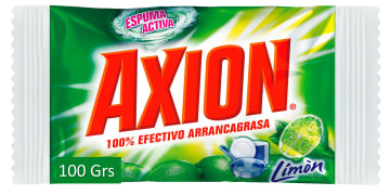 LAVAPLATOS AXION BARRA LIMON 100 GRS