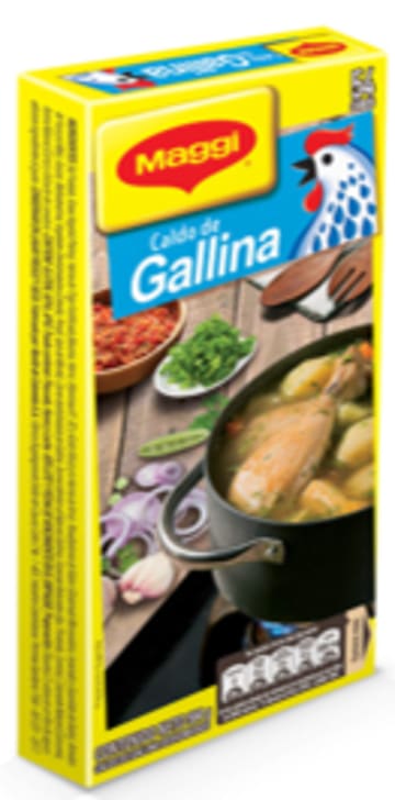 CALDO MAGGI GALLINA CANALETA 54 CUBOS (594 GRS) x 24