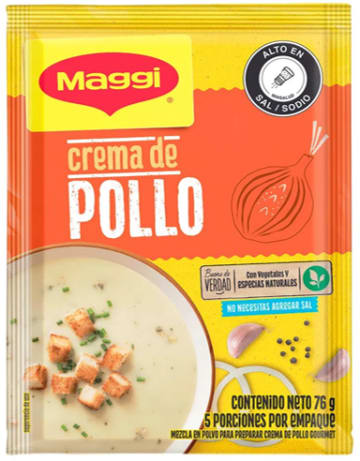 CREMA GOURMET MAGGI POLLO 61 GRS
