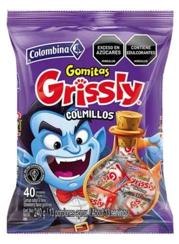 GOMAS GRISSLY COLMILLOS BOLSA 40 UNDS EI