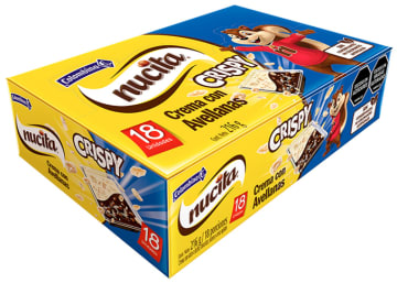 NUCITA CREMA CRISPY 18 UNDS