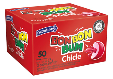 CHICLE BONBONBUM  FRESA 50 UND