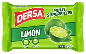 JABON DERSA MULTISUPERFICIES LIMON 250 GRS