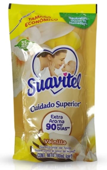 SUAVIZANTE SUAVITEL SUPERIOR VAINILLA 180 ML x 56
