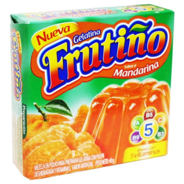 GELATINA FRUTIÑO MANDARINA 5 PORCIONES