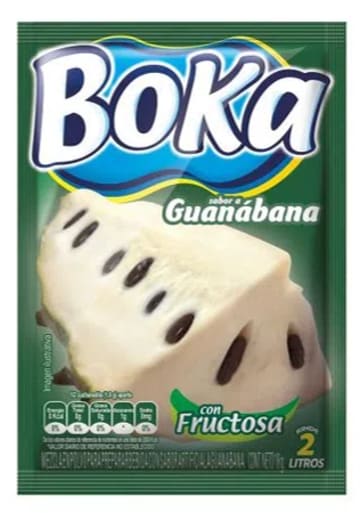 REFRESCO BOKA 2 LTS GUANABANA 10 SOBRES x 24 DPL