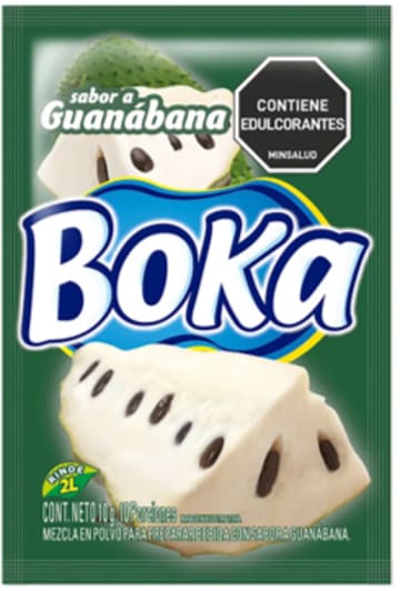 REFRESCO BOKA 2 LTS GUANABANA 12 SOBRES