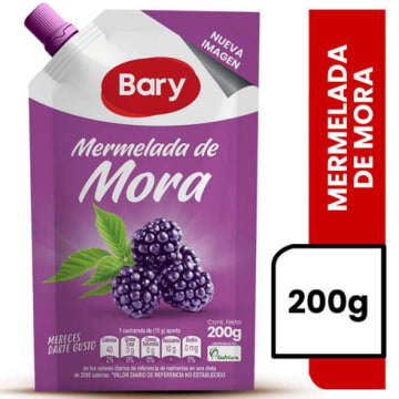 MERMELADA BARY MORA DOYPACK 200 GRS