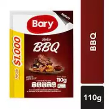 SALSA BBQ BARY DOYPACK SIN VALVULA 110 GRS