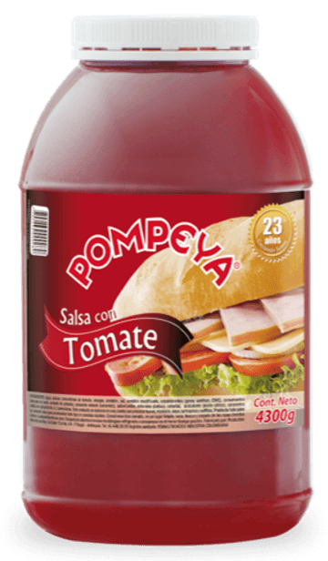 SALSA TOMATE POMPEYA GALON 4100 GRS