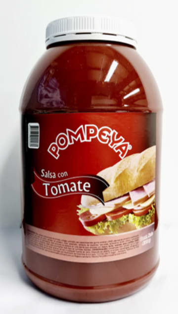 SALSA TOMATE POMPEYA FRASCO 1000 GRS