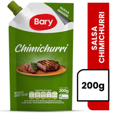 CHIMICHURRI BARY DOYPACK CON VALVULA 200 GRS