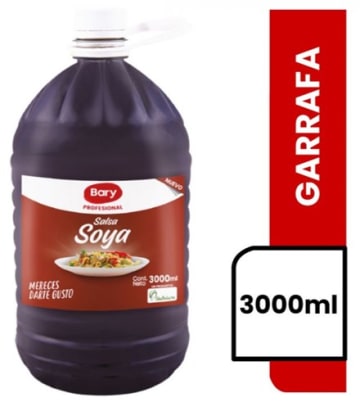 SALSA DE SOYA BARY GARRAFA 3000 ML