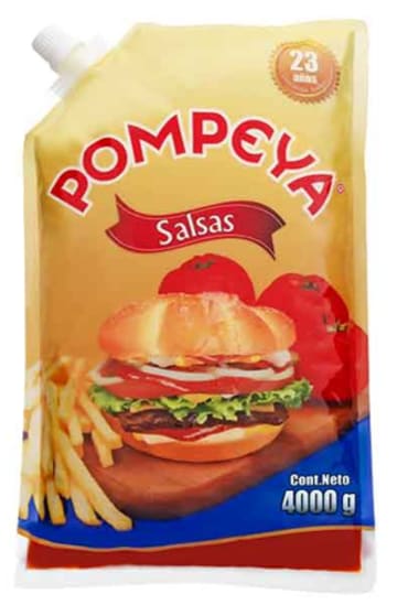 SALSA TOMATE POMPEYA BOLSA 4000 GRS