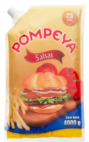 MOSTAZA POMPEYA BOLSA 4000 GRS x 6