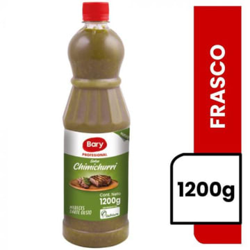 CHIMICHURRI BARY BOTELLA LITRON 1050 GRS x 12