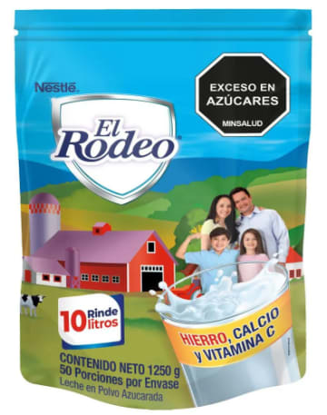 LECHE EL RODEO AZC BOLSA 1250 GRS