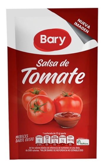 SALSA TOMATE BARY 40 GRS x 24 SOBRES