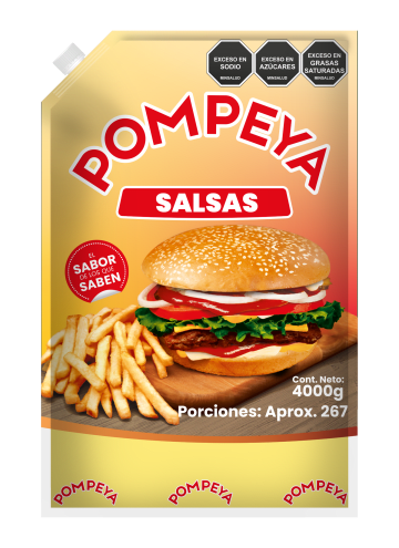MAYOMUSTARD POMPEYA BOLSA 4000 GRS